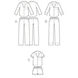 Closet Case Patterns - Carolyn Pajama (PJ) Pattern - Default - gatherhereonline.com