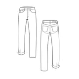 Closet Case Patterns - Morgan Boyfriend Jeans Pattern - Default - gatherhereonline.com
