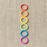 Cocoknits - Colored Ring Stitch Markers, Large - Default - gatherhereonline.com