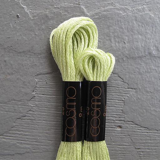 DMC 6 Strand Cotton Embroidery Floss / 700 Bright Green