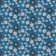 Cotton + Steel-Fractal-fabric-gather here online