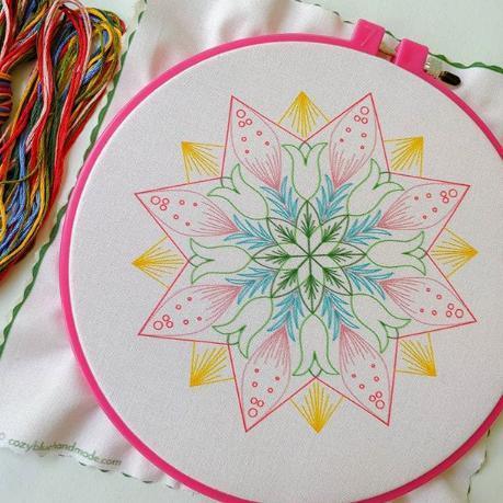 butterfly embroidery kit – cozyblue