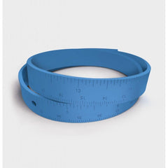 Crossover Industries - Rubber Wrist Ruler Blue - - gatherhereonline.com