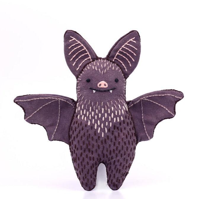Kiriki Press-Bat DIY Embroidery Kit-embroidery kit-gather here online