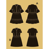 Deer & Doe - Myosotis Dress Pattern - Default - gatherhereonline.com
