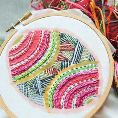 Dropcloth - Pysanka Embroidery Sampler - Default - gatherhereonline.com