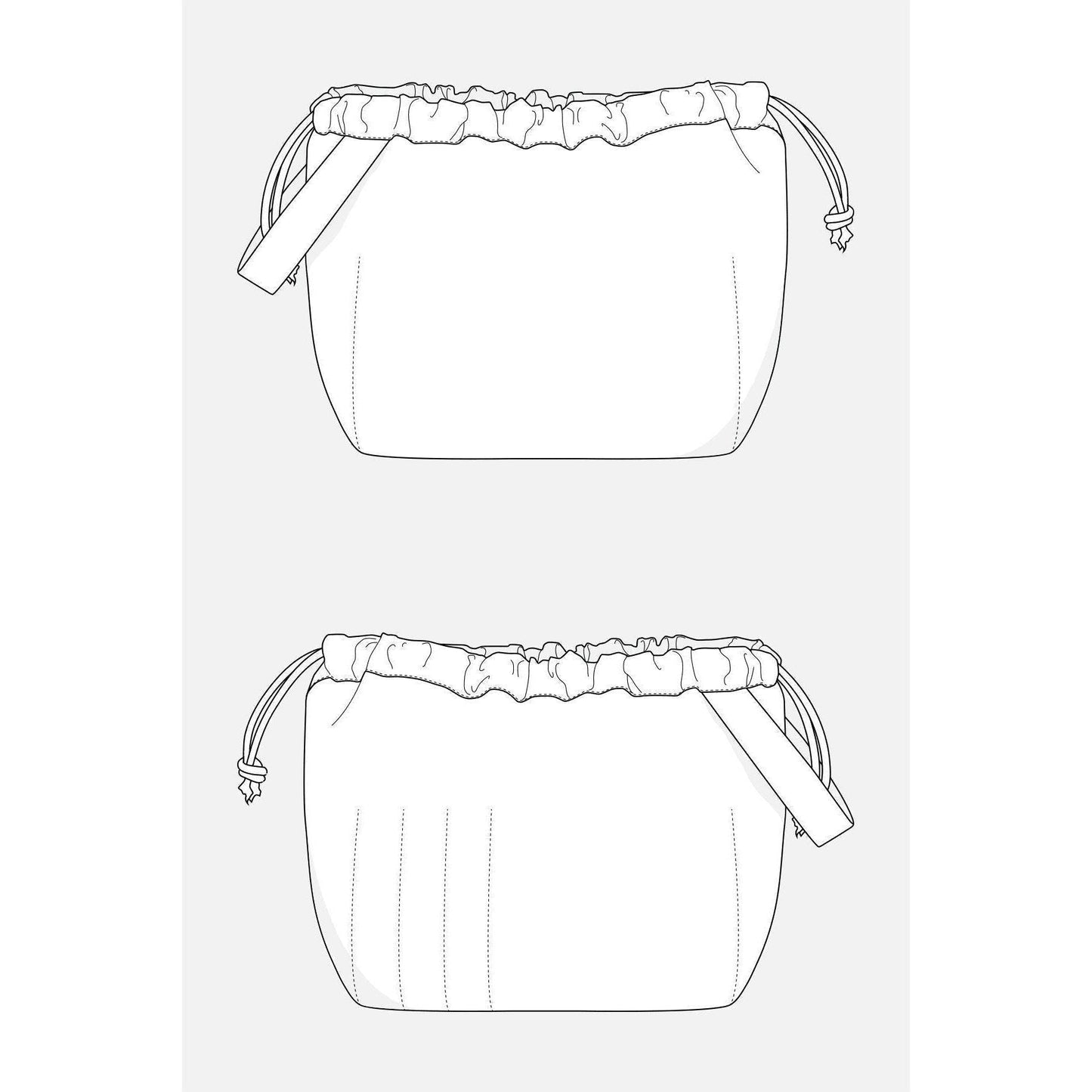 Grainline Studio-Field Bag Pattern-sewing pattern-gather here online