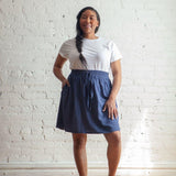 True Bias-Mave Skirt-sewing pattern-gather here online