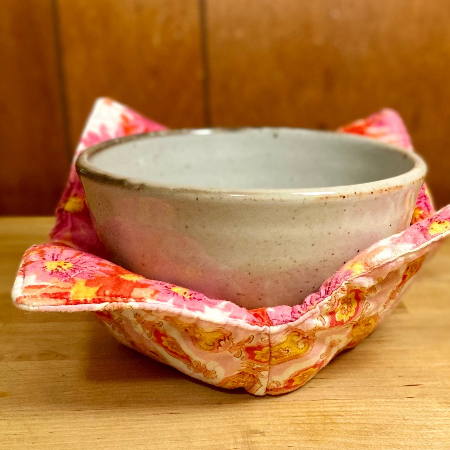 Mcrowave Bowl Cozy Set Of 2 Candy Skull
