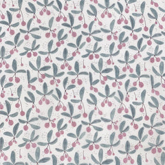 Kokka-Ink-Wash Berries on Cotton Lawn-fabric-gather here online