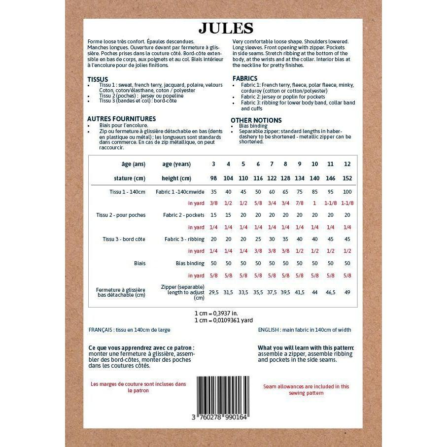 Ikatee-Jules Bomber Jacket / Vest-sewing pattern - kids-gather here online