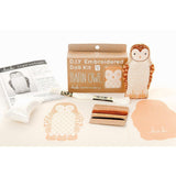 Kiriki Press - Barn Owl DIY Embroidery Kit - Default - gatherhereonline.com