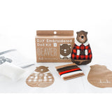 Kiriki Press - Beaver DIY Embroidery Kit - Default - gatherhereonline.com