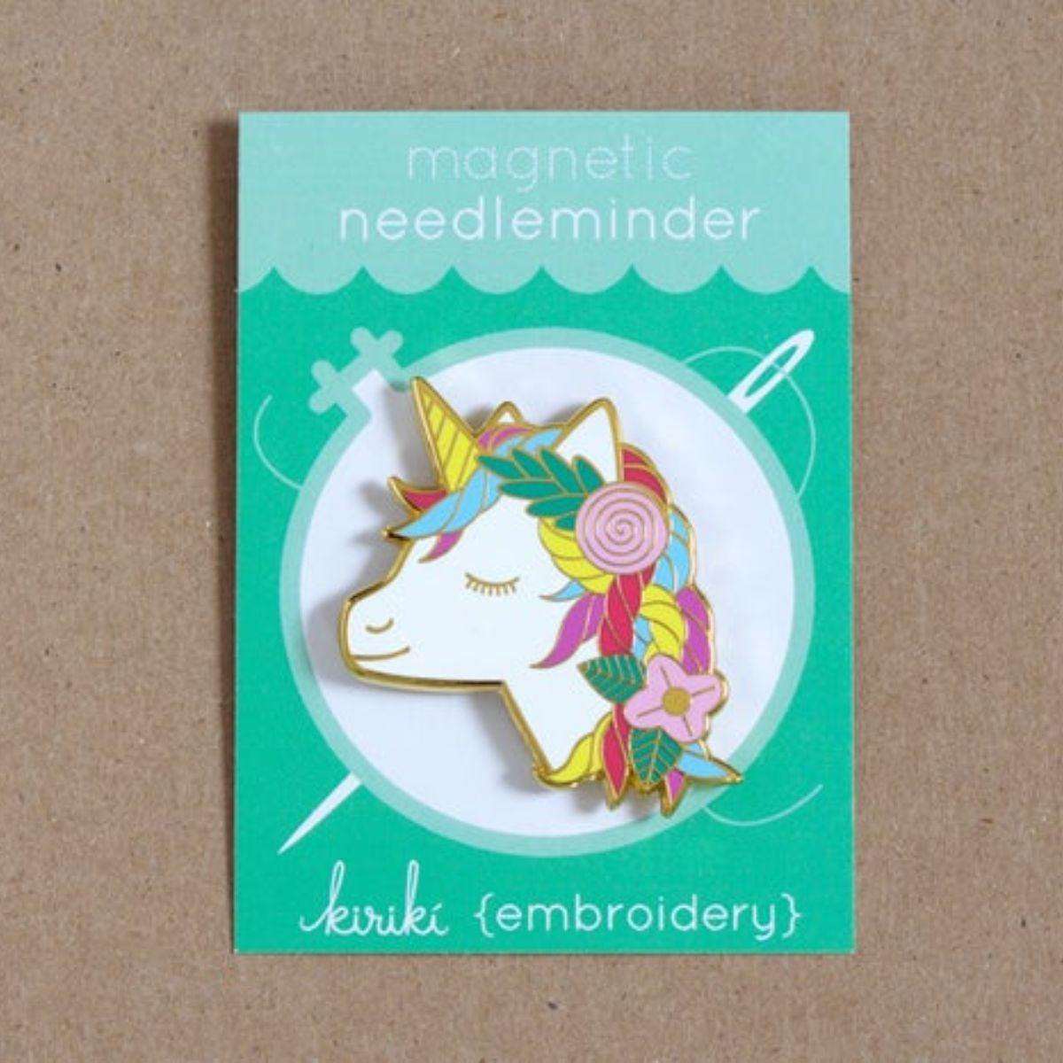 Kiriki Press-Magnetic Needle Minder - Unicorn-notion-gather here online