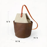 Klum House Workshop-Naito Bucket Bag Pattern-sewing pattern-gather here online