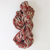 Knit Collage-Wildflower-yarn-Sierra Redwood-gather here online