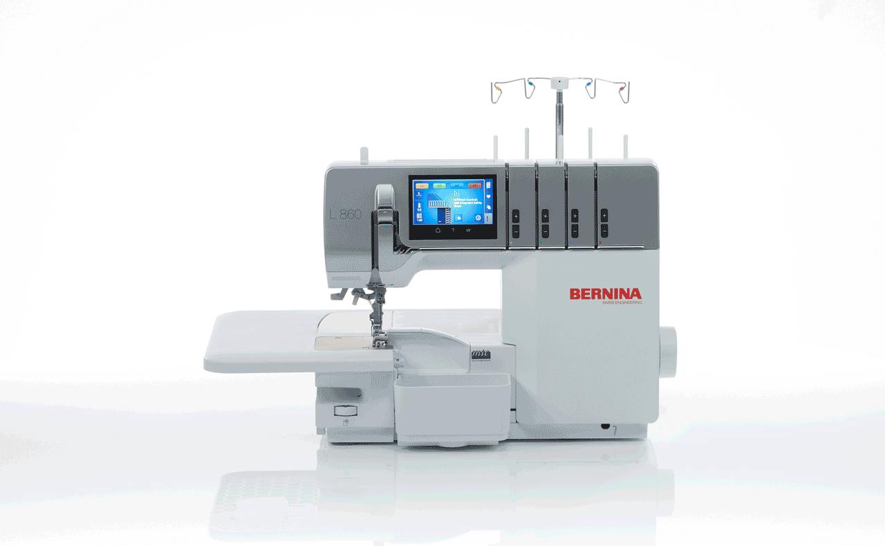 BERNINA-L860 Serger-sewing machine-gather here online