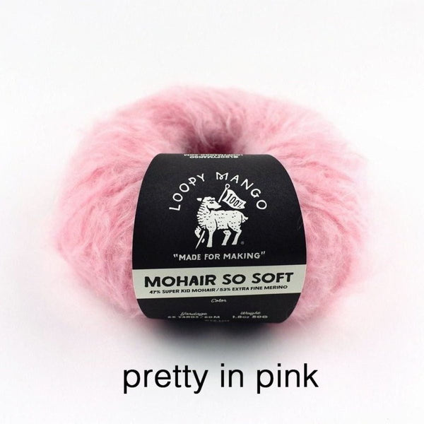 Mohair so soft - chunky yarn - Loopy Mango – gather here online