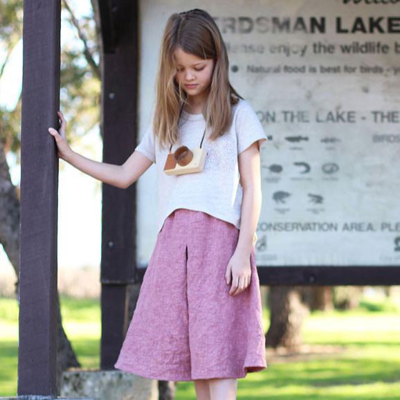 Mini Tania Culottes Pattern – gather here online - Main Image