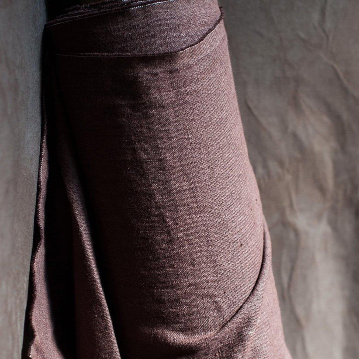 Merchant & Mills-185 Linen Core, Oxblood-fabric-gather here online