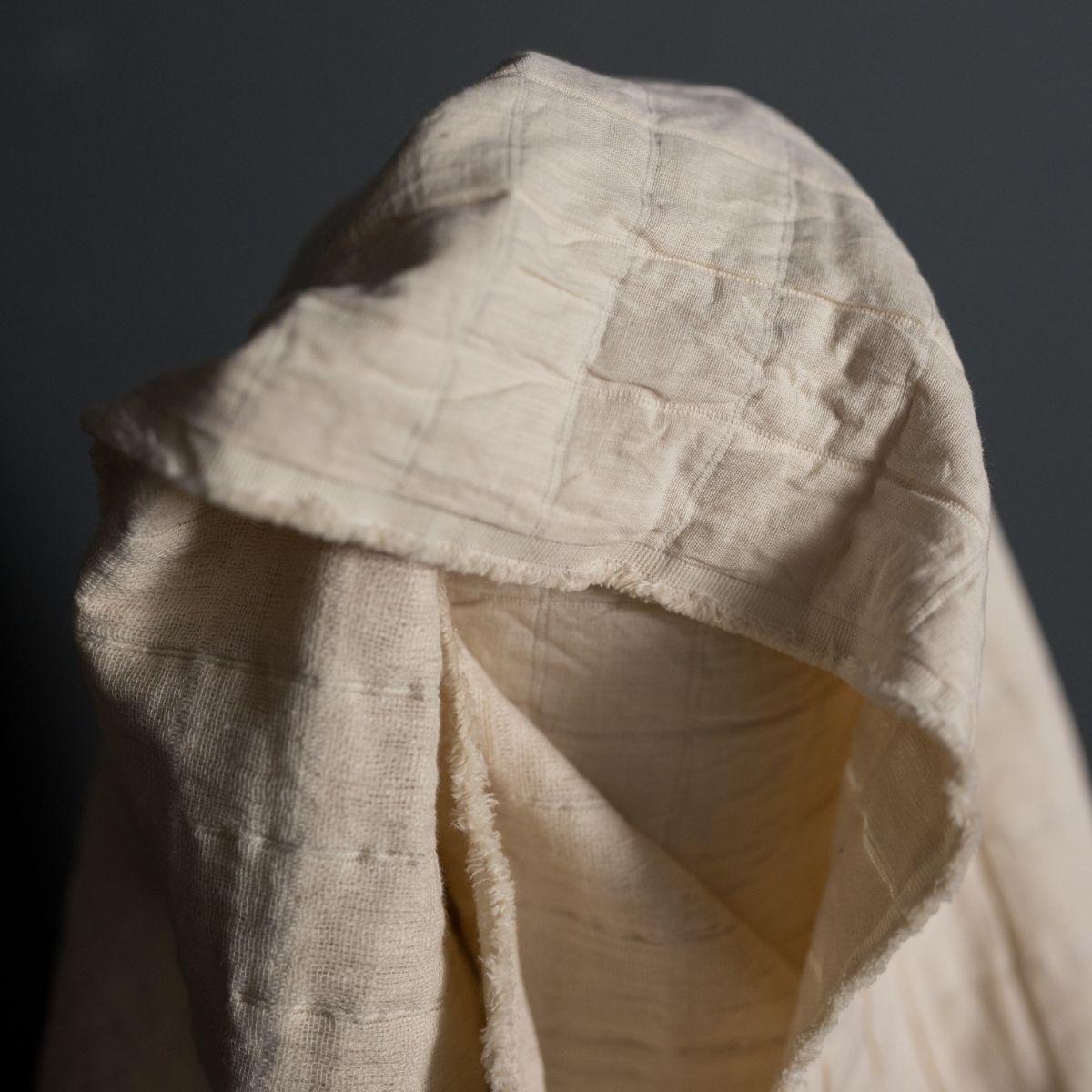 Merchant & Mills-Jacquard Square Quilted Cotton, Natural-fabric-gather here online