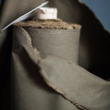 Merchant & Mills-Organic Dry Oilskin Khaki-fabric-gather here online