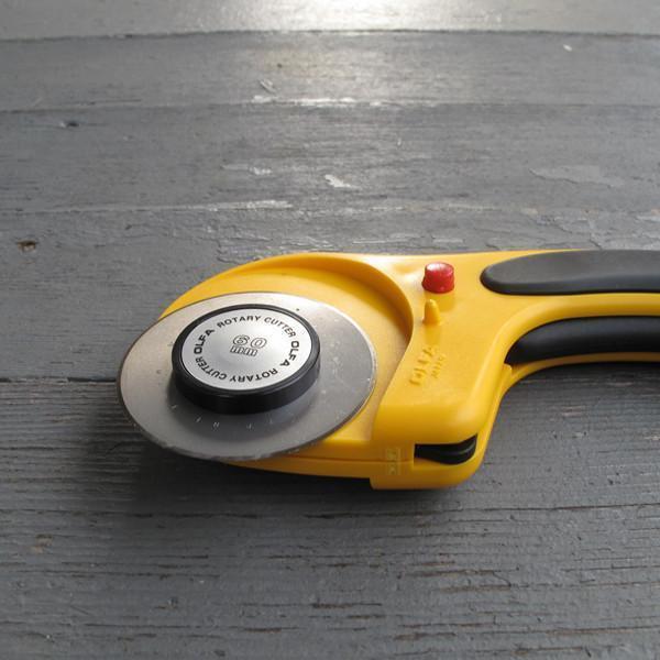 Olfa - Ergonomic Rotary Cutter - 60mm - Default - gatherhereonline.com
