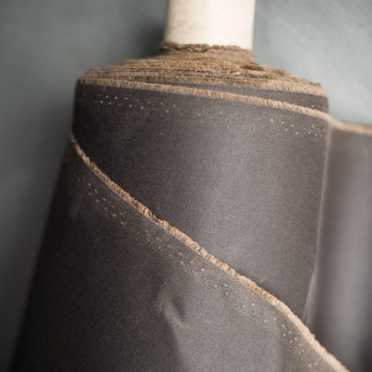 Merchant & Mills-Organic Traditional Oilskin Chocolate-fabric-gather here online