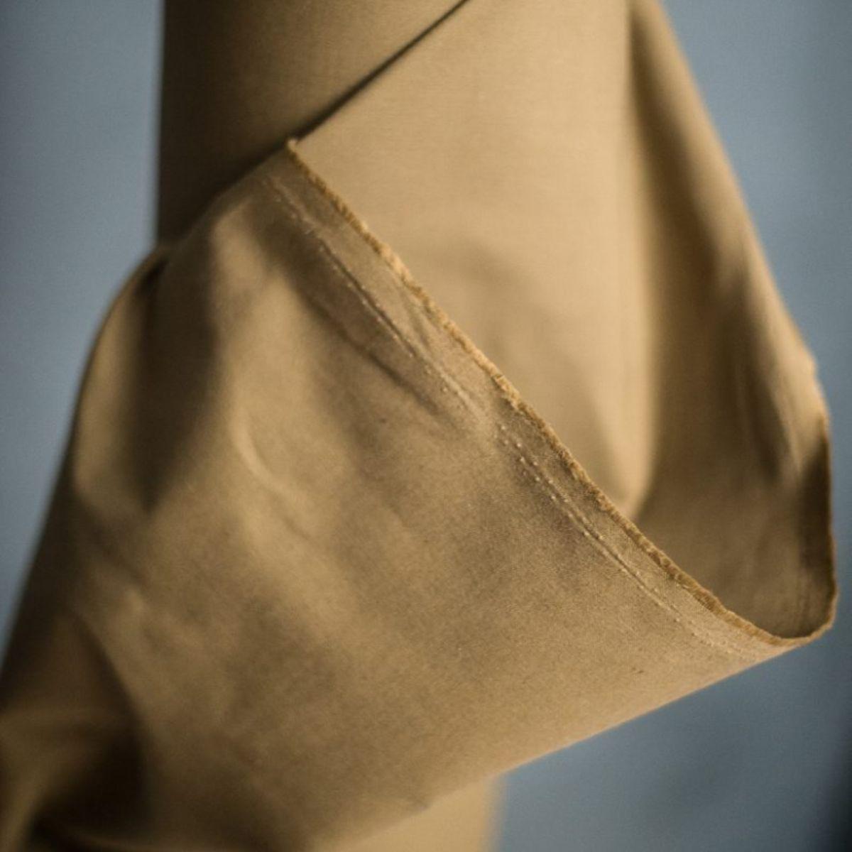 Merchant & Mills-Barrier Lining Tan-fabric-gather here online