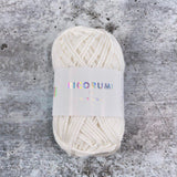 Ricorumi-Cotton Mini DK-yarn-01 White-gather here online