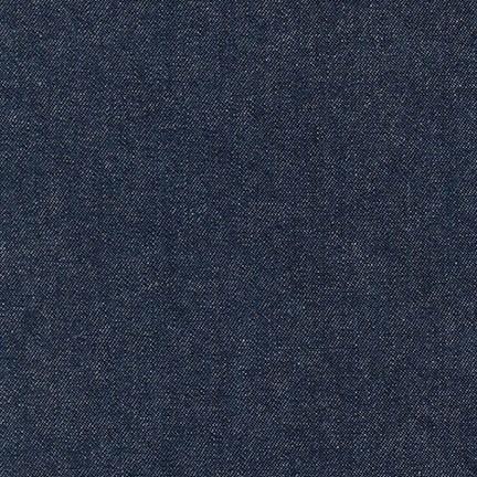 Robert Kaufman-Indigo Washed 8 oz. Denim-fabric-gather here online
