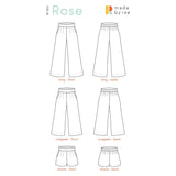 Made by rae-Rose Pants Pattern-sewing pattern-gather here online
