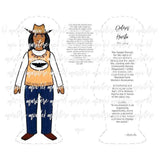 Sewcial Studies-Dolores Huerta DIY Doll-sewing kit-gather here online