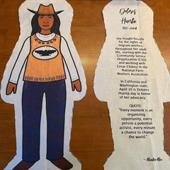 Sewcial Studies-Dolores Huerta DIY Doll-sewing kit-gather here online