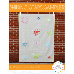 In Color Order - Jeni Baker-Shining Stars Quilt Pattern-quilting pattern-gather here online