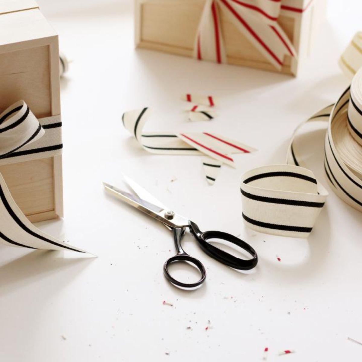 Studio Carta-Black Handled 8” Dressmaker’s Shears-sewing notion-gather here online