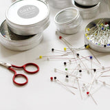 Studio Carta-Glass Head Pins-sewing notion-gather here online