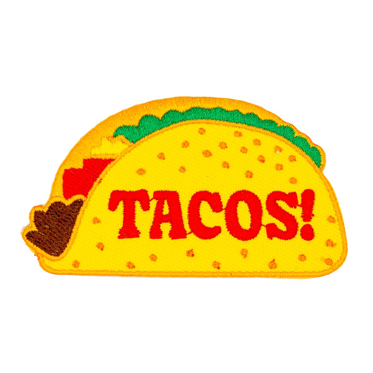 These Are Things-Tacos Iron-On Patch-accessory-gather here online