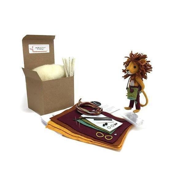 LUDWIG LIONHEART soft toy/plush Hand Stitching Kit gather here online