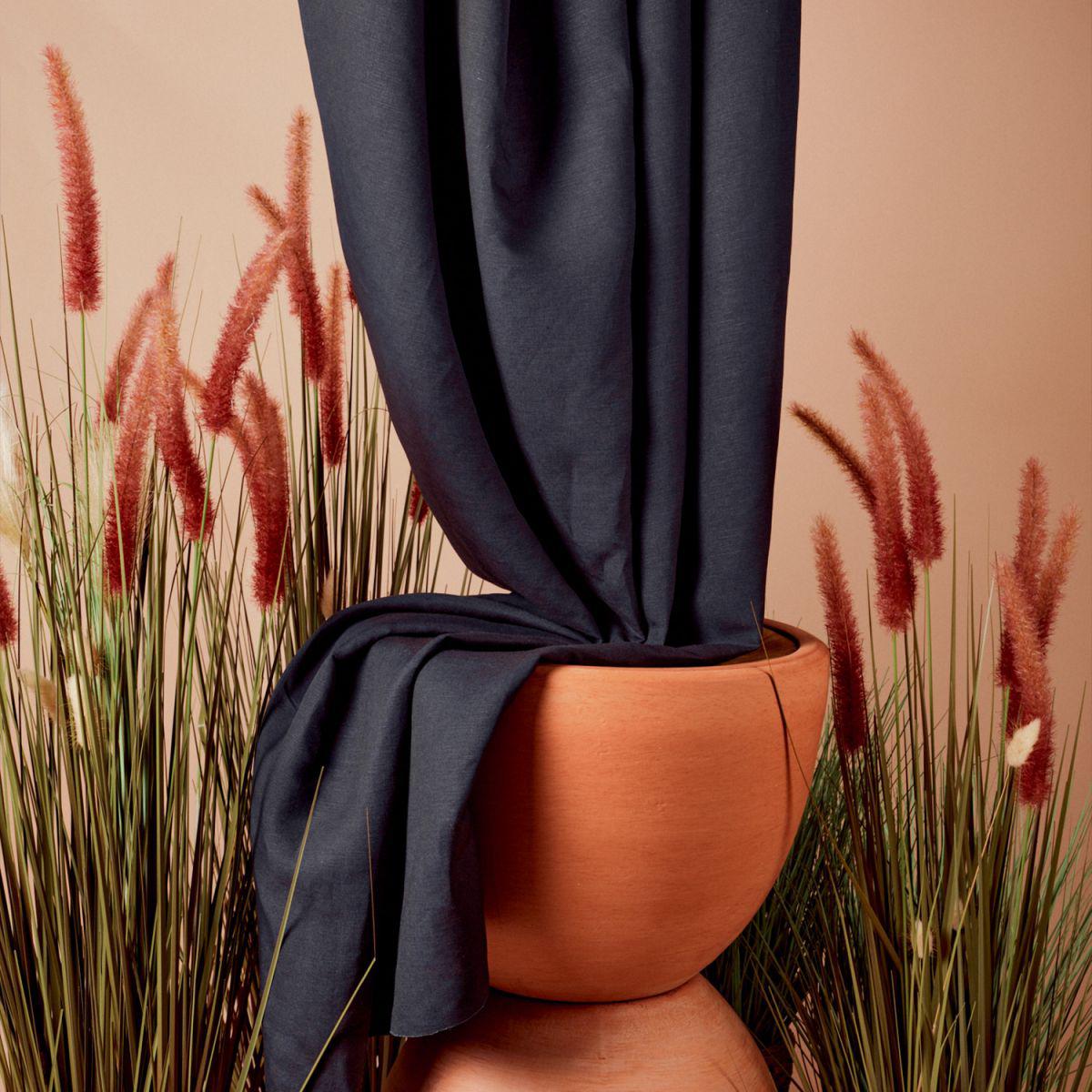 Atelier Brunette-Viscose Linen-fabric-Night-gather here online