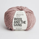 Wool and the Gang - Crazy Sexy Wool - Mellow Mauve - gatherhereonline.com