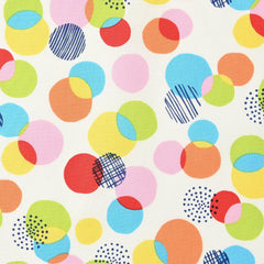 Kokka-Funky Dots on Cotton Canvas-fabric-gather here online