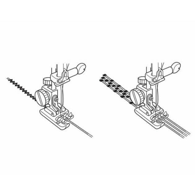 Bernette-b77/b79 Cording foot-sewing machine feet-gather here online