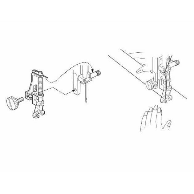 Bernette-b77/b79 Free-motion embroidery foot-sewing_machine_feet-gather here online