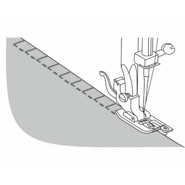 Bernette-b77/b79 Overlock foot for Dual Feed-sewing_machine_feet-gather here online