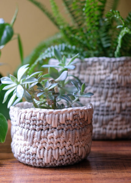 How to crochet a basket - Gathered