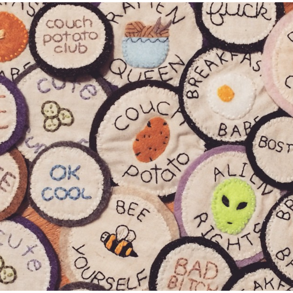 gather here classes - Embroidery Beyond the Basics- DIY Patches - Default - gatherhereonline.com