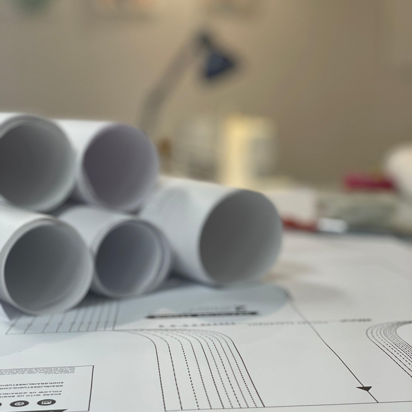 gather here-PDF pattern printing (A0 or Copy Shop Pages)-large format printing-5 pages-gather here online