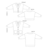 True Bias-Marlo Sweater-sewing pattern-gather here online