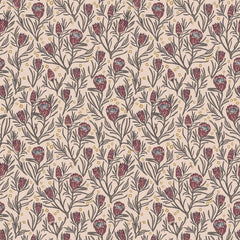 RJR-Gemma Earthy Botanics Queen Protea-fabric-gather here online